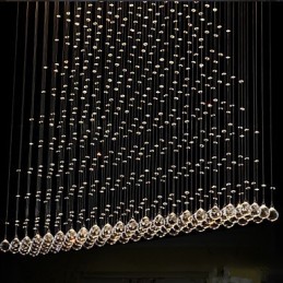 K9 Crystal Pendant Lampă Suspendată Sârmă Candelabru Iluminare Plafoniere