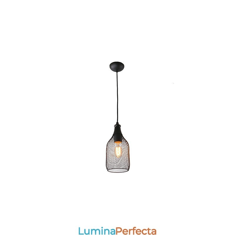 Lampe suspendate Mini Style Rustic Lodge Retro Country Garage Metal