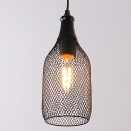 Lampe suspendate Mini Style Rustic Lodge Retro Country Garage Metal
