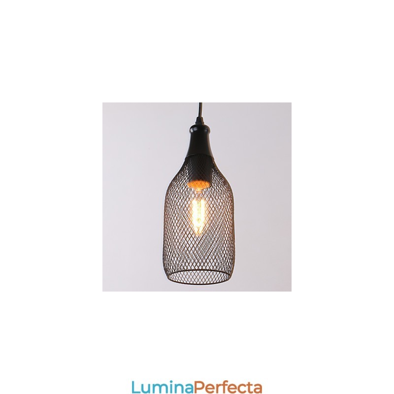 Lampe suspendate Mini Style Rustic Lodge Retro Country Garage Metal