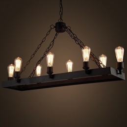Candelabru modern Retro Loft Candelabru Țară Americană Creativ Industrial Cafe Lampă Lumini