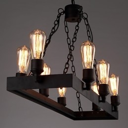 Candelabru modern Retro Loft Candelabru Țară Americană Creativ Industrial Cafe Lampă Lumini