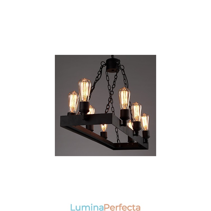 Candelabru modern Retro Loft Candelabru Țară Americană Creativ Industrial Cafe Lampă Lumini