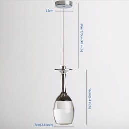 Lampe suspendate 1 Lumină Mini Style Modern Contemporan Metal