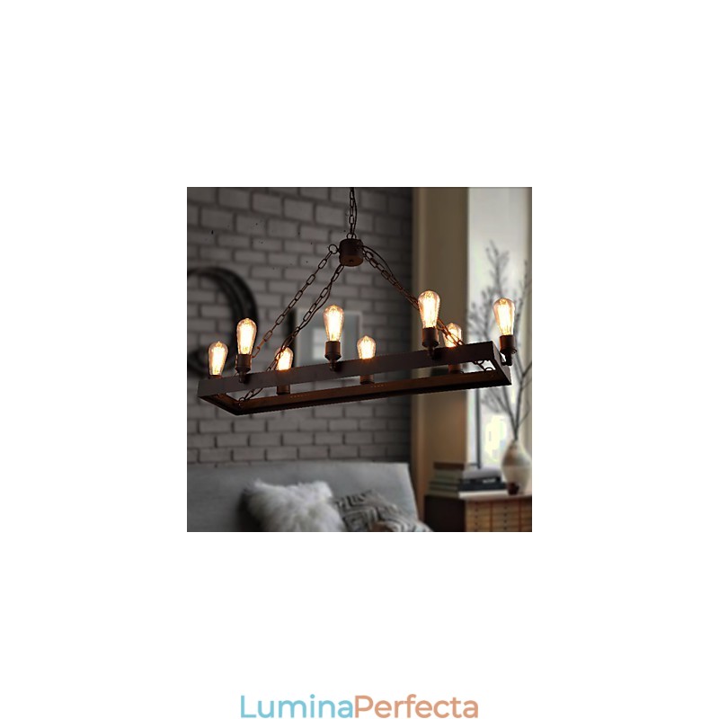 Candelabru modern Retro Loft Candelabru Țară Americană Creativ Industrial Cafe Lampă Lumini