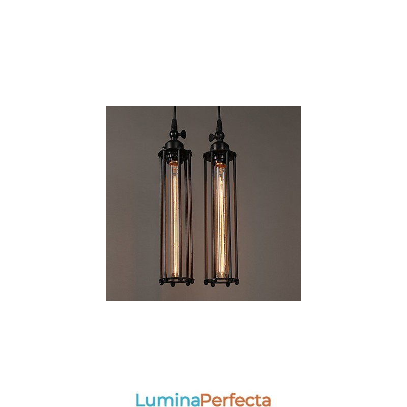 Stil european creativ care restaurează căile antice Fier forjat Alcatraz Lampă cu un singur cap