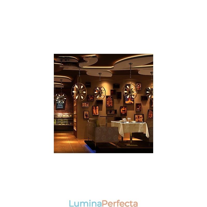 Plafoniere retro clasice din metal Lampe suspendate simple Lampă suspendată cafenea