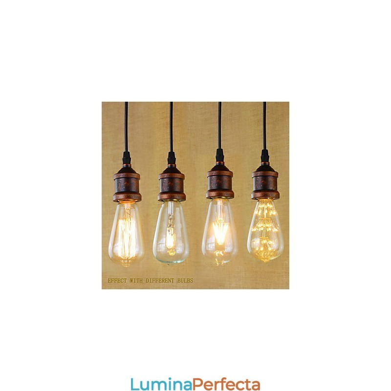 Lumini suspendate Tradițional Clasic Vintage Retro Country Garaj Metal