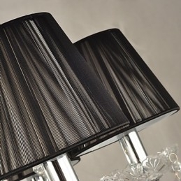 Candelabru elegant din cristal cu 8 lumini