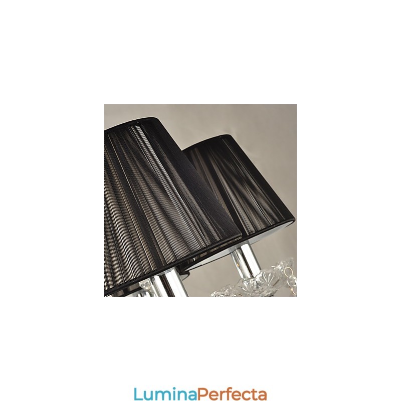 Candelabru elegant din cristal cu 8 lumini