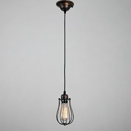 Mini lampă în stil rustic 1 lumină retro