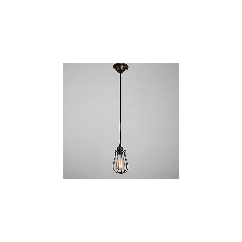 Mini lampă în stil rustic 1 lumină retro