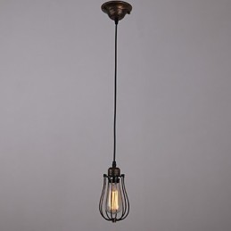 Mini lampă în stil rustic 1 lumină retro