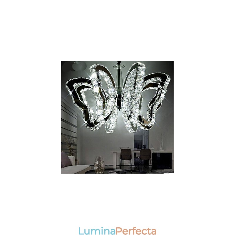 Lampă Fluture Lampă Modernă De Lux De Cristal