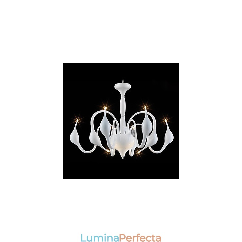 Candelabru din metal galvanizat modern contemporan