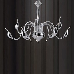 Candelabru din metal galvanizat modern contemporan