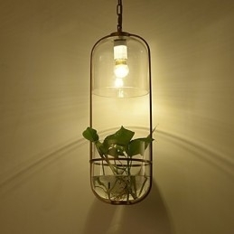 Lampă suspendată cu design decorativ modern și contemporan (nu include plante
