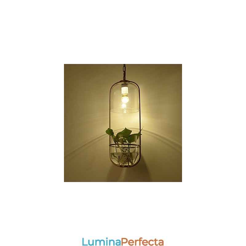 Lampă suspendată cu design decorativ modern și contemporan (nu include plante