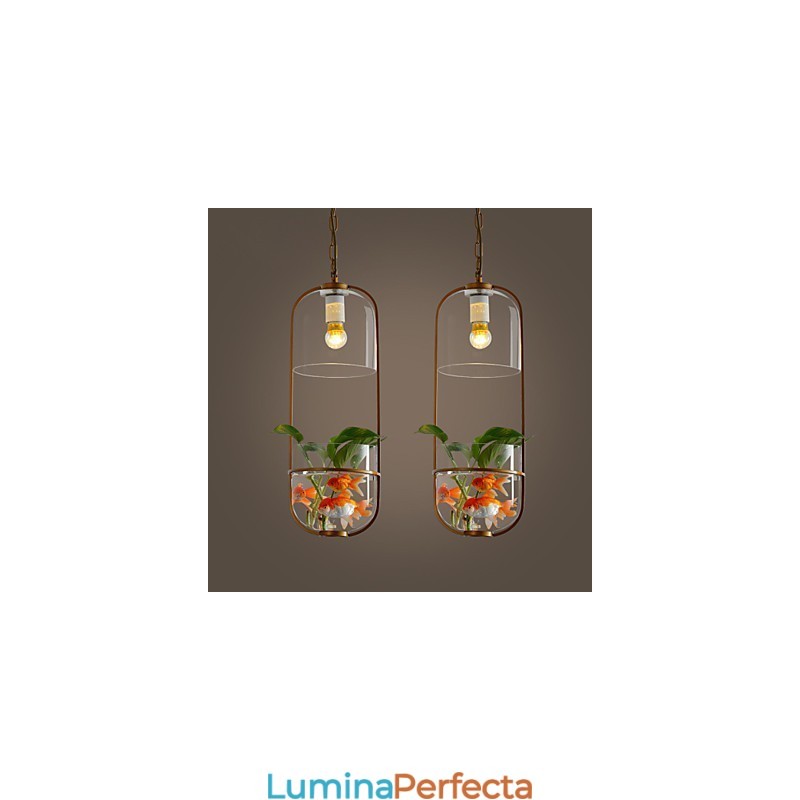 Lampă suspendată cu design decorativ modern și contemporan (nu include plante
