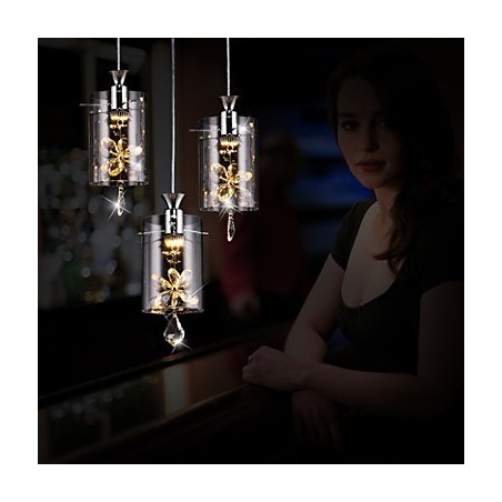Lampă suspendată din sticlă modernă contemporană din cristal Lampă suspendată din sticlă modernă contemporană din cristal