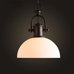 Lampă suspendată din sticlă, stil mini modern și contemporan