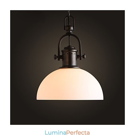 Lampă suspendată din sticlă, stil mini modern și contemporan