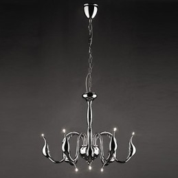 Candelabru din metal galvanizat modern contemporan