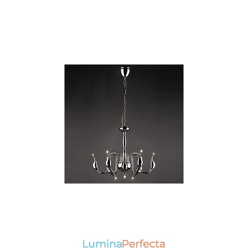 Candelabru din metal galvanizat modern contemporan