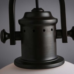 Lampă suspendată din sticlă, stil mini modern și contemporan