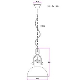 Lampă suspendată din sticlă, stil mini modern și contemporan