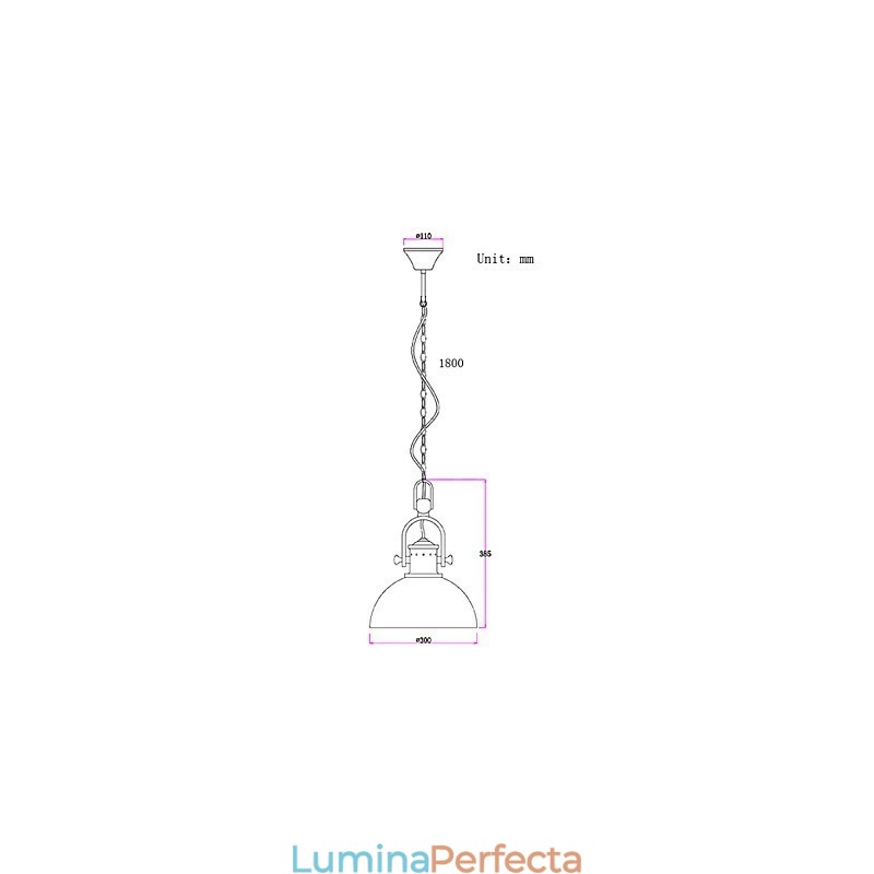 Lampă suspendată din sticlă, stil mini modern și contemporan