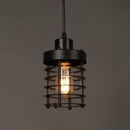 Cerc retro de lămpi cu un singur cap și felinare, candelabru cu caracter de artă
