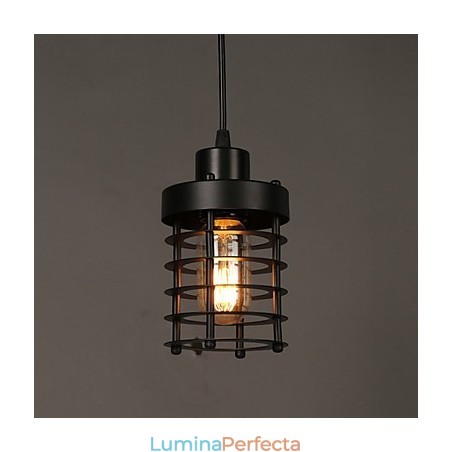 Cerc retro de lămpi cu un singur cap și felinare, candelabru cu caracter de artă Cerc retro de lămpi cu un singur cap și felinare, candelabru cu caracter de artă