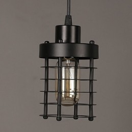 Cerc retro de lămpi cu un singur cap și felinare, candelabru cu caracter de artă