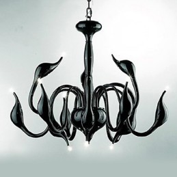Candelabru din metal galvanizat modern contemporan