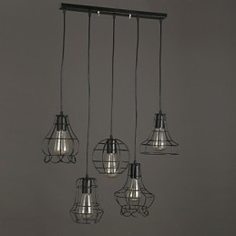 Candelabru din fier forjat cu un singur cap