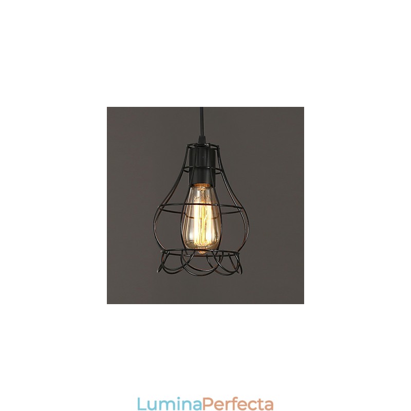 Candelabru din fier forjat cu un singur cap