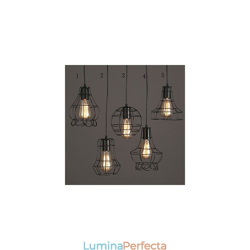 Candelabru din fier forjat cu un singur cap