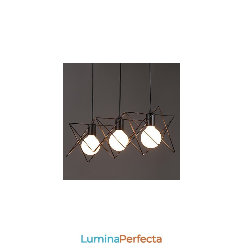 Design creativ contractat și contemporan, un singur cap din fier forjat