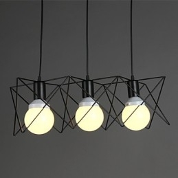 Design creativ contractat și contemporan, un singur cap din fier forjat