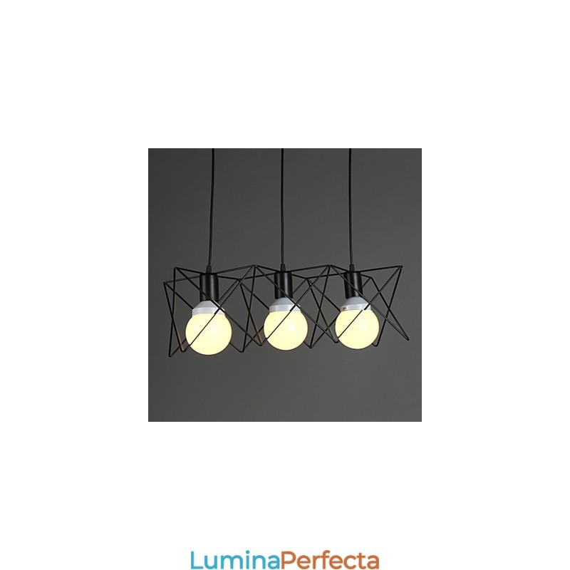 Design creativ contractat și contemporan, un singur cap din fier forjat