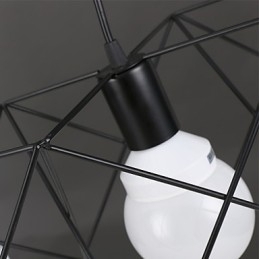 Design creativ contractat și contemporan, un singur cap din fier forjat