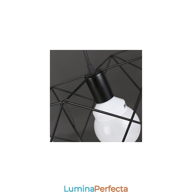 Design creativ contractat și contemporan, un singur cap din fier forjat