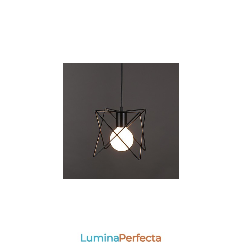 Design creativ contractat și contemporan, un singur cap din fier forjat