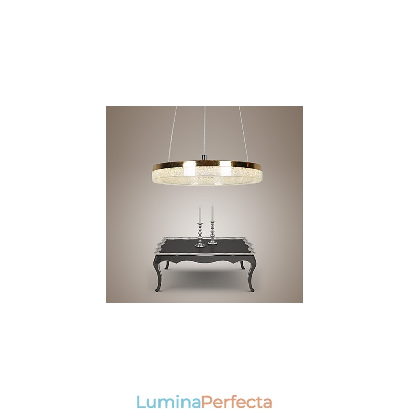 Lampă Pendant Cristal Lampă Modernă Aurie