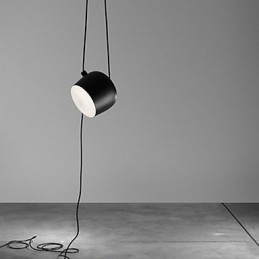 Lampă suspendată din metal cu pictură modernă contemporană