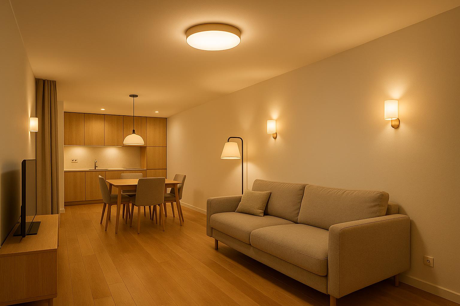 Iluminat pentru apartament modern: ghid practic pentru camere luminoase și primitoare