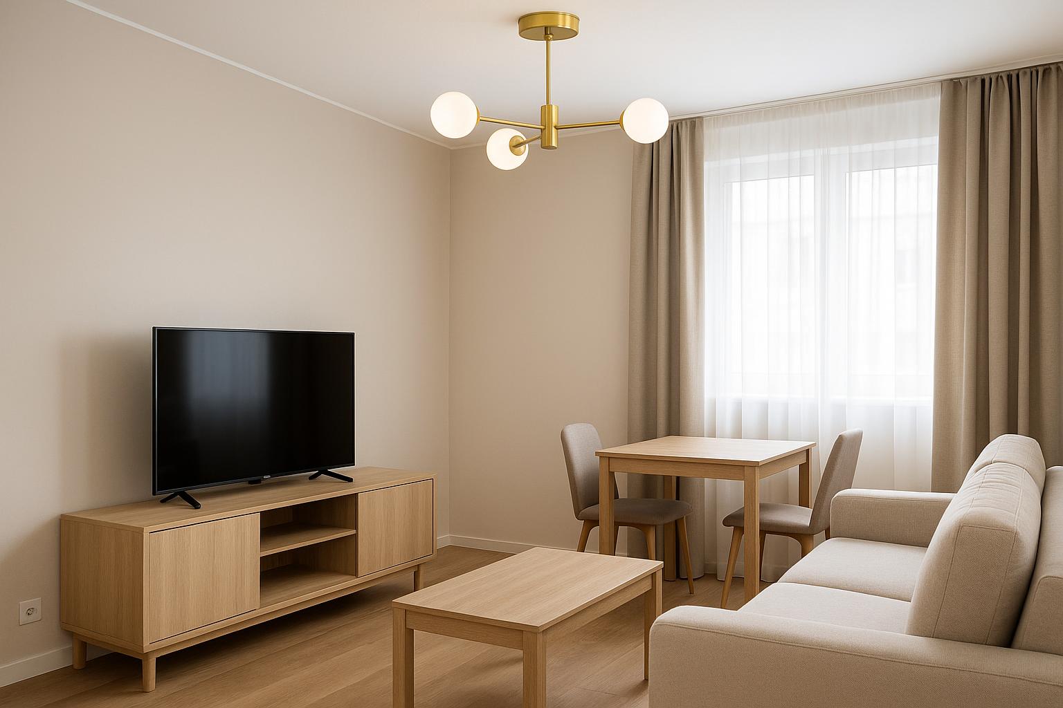 Candelabre aurii pentru living: eleganță caldă pentru case românești