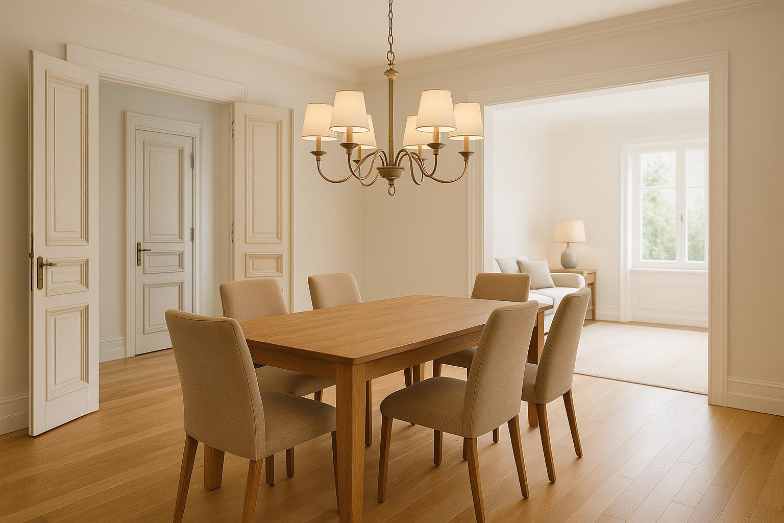 Cum alegi candelabre pentru sufragerie: lumină frumoasă, proporții corecte și atmosferă primitoare
